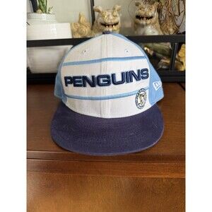 New Era Pittsburgh Penguins NHL Vintage Hockey Snapback Hat Blue Baseball Cap